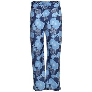 Hiho Tropical Floral Patterned Pants Made In Peru